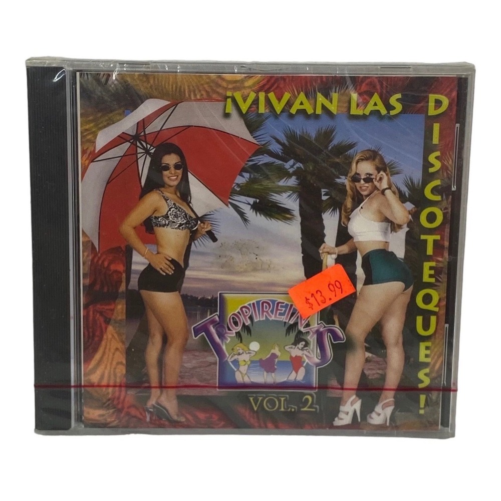 Tropireinas Vivan Las Discoteques‎ Vol 2 (CD Disa Records 1999) Latin Mexico